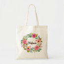 Search for floral wreath tote bags Botanical