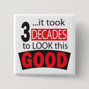 Search for 30th birthday badges 30 years