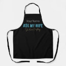 Search for ask your father aprons Wife