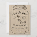 Search for mason jar save the dates Farm