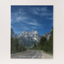 Search for grand teton national park puzzles Mountain range