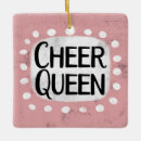 Search for cheerleading christmas tree decorations Cute cheerleader