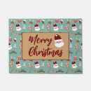 Search for christmas gingerbread doormats Santa claus