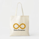 Search for autism awareness tote bags Neurodivergent