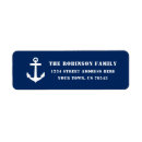 Search for sailing return address labels Anchor