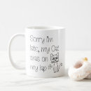 Search for funny cat saying mugs For her