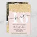 Search for pastel sweet 16 invitations Princess