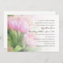 Search for pink tulip wedding invitations Vintage