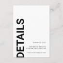 Search for bold enclosure cards Black and white