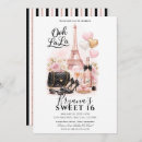 Search for paris sweet 16 invitations Eiffel tower
