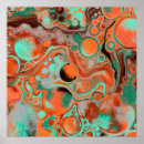 Search for teal and brown posters Orange