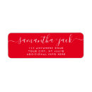 Search for four labels Red