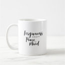 Search for peace of mind mugs Mental health