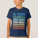 Search for 10th birthday boys tshirts Happy
