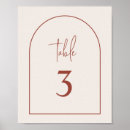 Search for art wedding table cards Terracotta