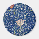 Search for red floral pattern magnets William morris