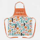 Search for orange flower pattern Retro