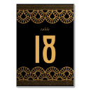 Search for art deco table cards Gold