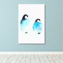 Search for cute penguins art Watercolor