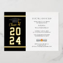 Search for green and gold graduation invitations College grad