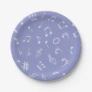 Search for music paper plates Pattern