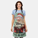 Search for red stripe aprons Xmas