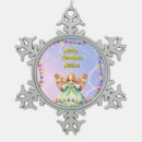 Search for purple angel christmas tree decorations Pink