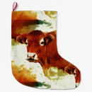 Search for cow christmas stockings Farm animal