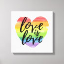 Search for watercolor rainbow canvas prints Pride parade