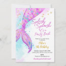 Search for mermaid thank you invitations Splish splash