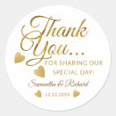 Search for customer wedding stickers Bride and groom