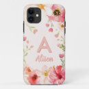 Search for floral monogram iphone cases Colorful