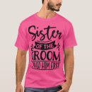 Search for sister of the groom tshirts Cat