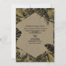 Search for tropical leaves wedding invitations Elegant