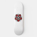 Search for red rose skateboards Black