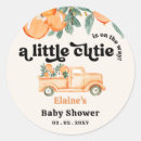 Search for orange baby shower stickers Gender neutral