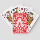 Search for damask playing cards Retro