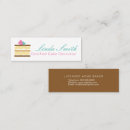 Search for slice business cards Cake decorator