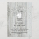 Search for mason jar babys breath invitations Vintage
