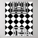 Search for black and white abstract posters Geometric