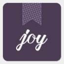 Search for purple christmas stickers White