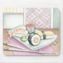 Search for asian mousepads Sushi