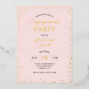 Search for foil engagement party invitations Chic