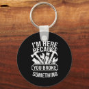 Search for funny car key rings Mechanic