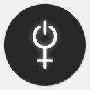 Search for female sign stickers Power