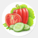Search for fresh vegetables stickers Tomato