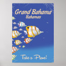 Search for vintage tropical posters Bahamas