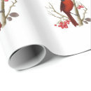 Search for red cardinal wrapping paper Birds