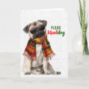 Search for pug christmas cards Funny