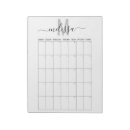Search for calendar notepads Month